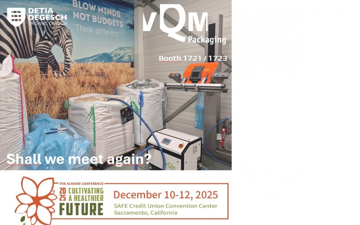 vQm Packaging at The Almond Conference 2025